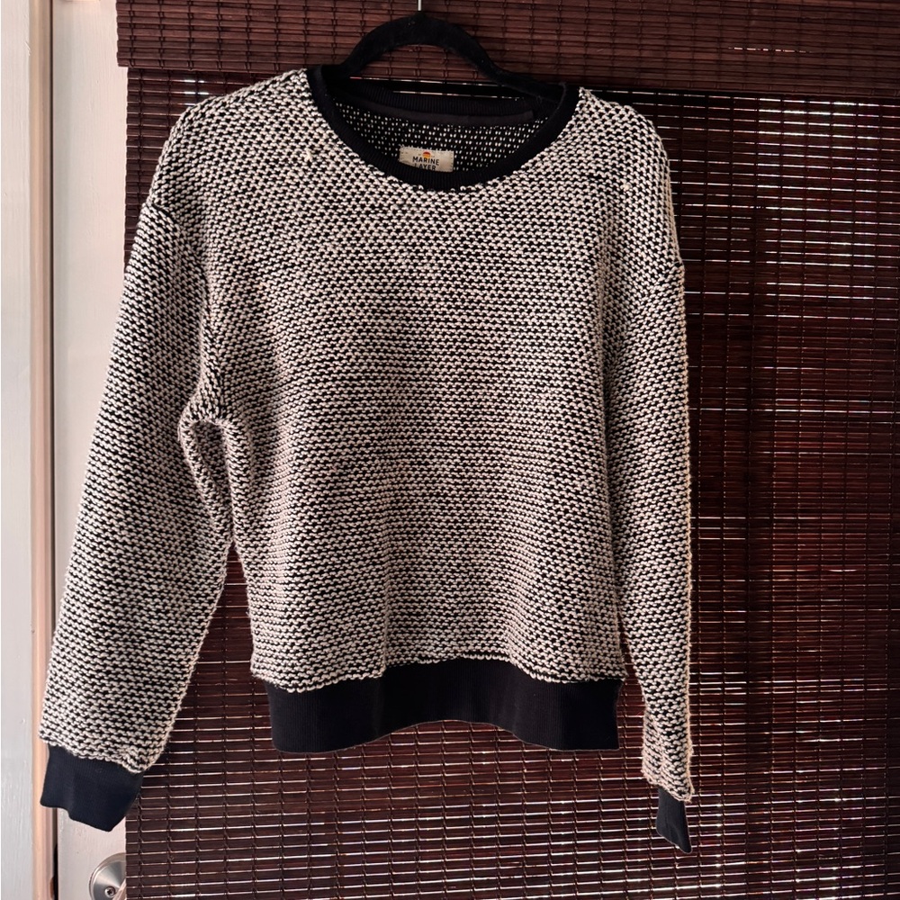Marine Layer Textures Knit Sweater